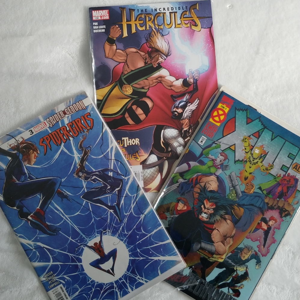 3 Comic books